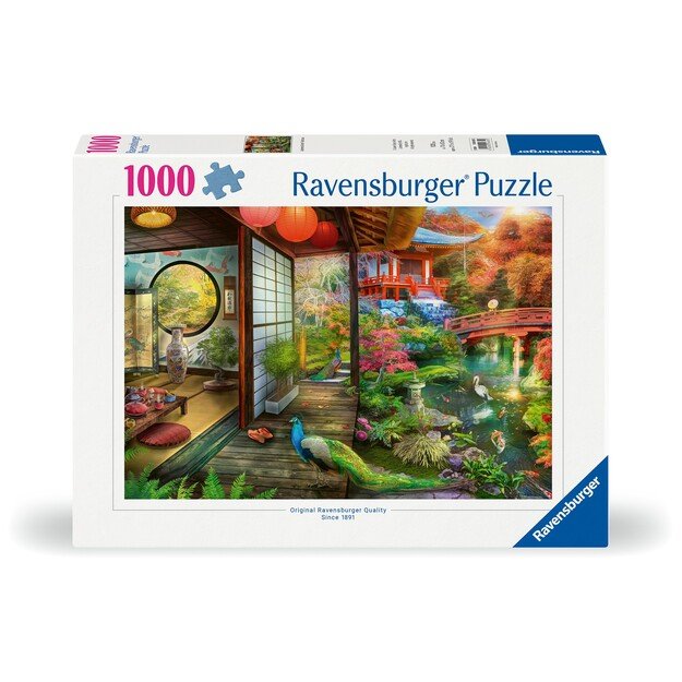 Ravensburger - Puzzle Japanese Garden Teahouse Kyoto 1000p (12000635)