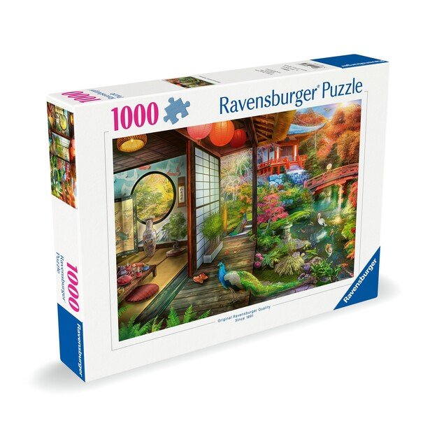 Ravensburger - Puzzle Japanese Garden Teahouse Kyoto 1000p (12000635)