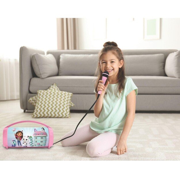 Lexibook - Gabby's Dollhouse Bluetooth Light Speaker (BTP585GDHZ)