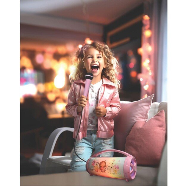 Lexibook - Gabby's Dollhouse Bluetooth Light Speaker (BTP585GDHZ)