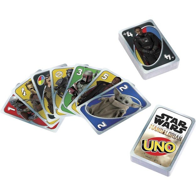 Mattel Games - UNO Star Wars The Mandalorian (HJR23)