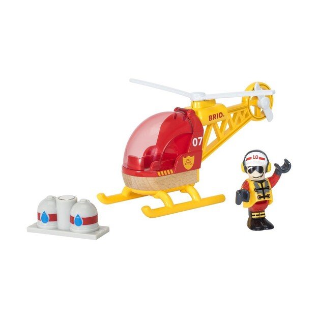 BRIO - Firefighter Helicopter (33797)