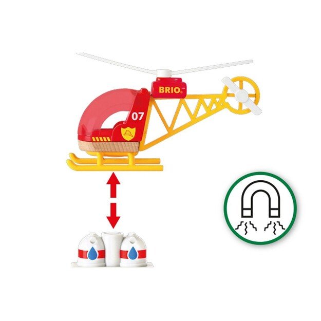 BRIO - Firefighter Helicopter (33797)