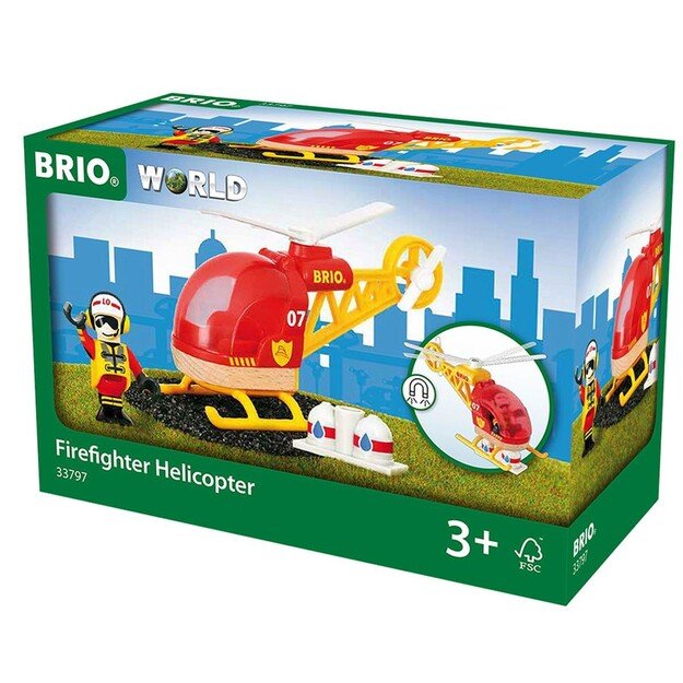 BRIO - Firefighter Helicopter (33797)