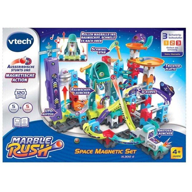 Vtech - Marble Rush Space Magnetic Set Xl300E (950-559832)