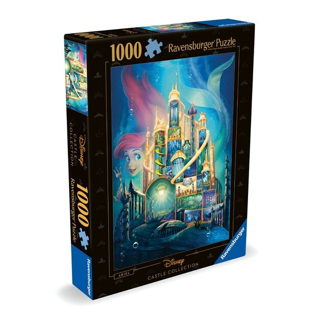 Ravensburger - Puzzle Disney Castles Ariel 1000p (12000265)