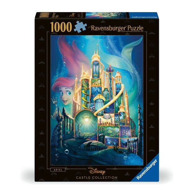 Ravensburger - Puzzle Disney Castles Ariel 1000p (12000265)