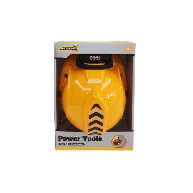 POWER X - Construction Helmet w/Portable Headlamp (20354)