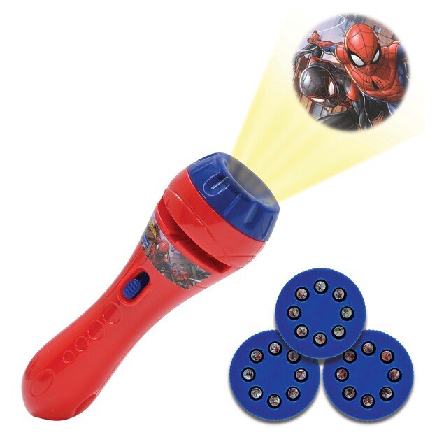 Lexibook - Spider-Man Stories Projector and Torch Light - (LTC050SP)