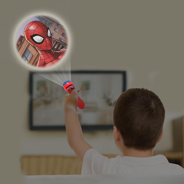 Lexibook - Spider-Man Stories Projector and Torch Light - (LTC050SP)