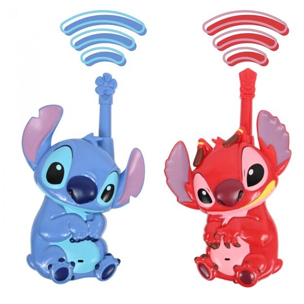 Lexibook -  Disney Stitch - 3D Walkie talkies (TW18D)