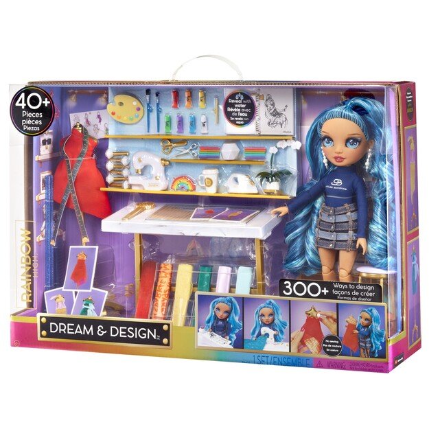 Rainbow High Dream & Design Fashion Studio Playset (w/ doll) (587514)