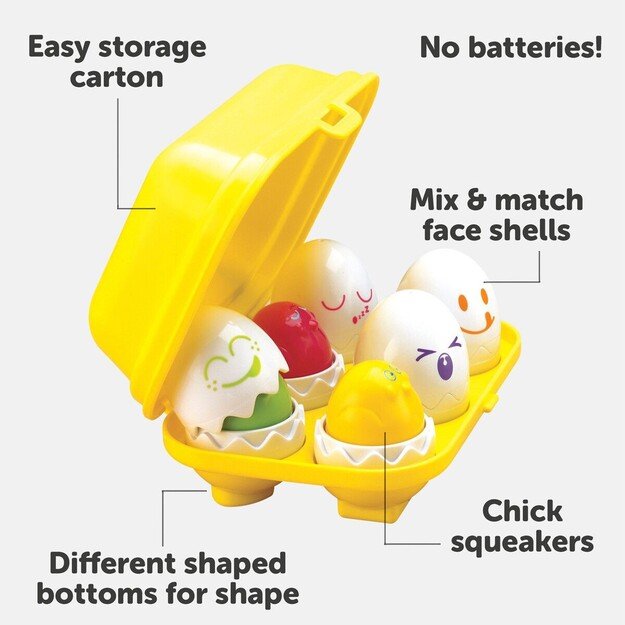 TOMY - Hide & Squeak Eggs (203-15813)