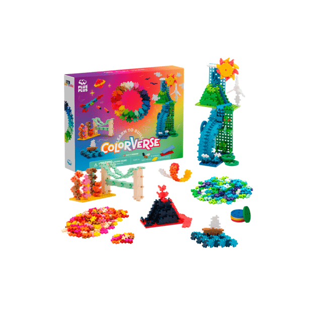 Plus Plus - Learn to build Colorverse Super set - (3972)