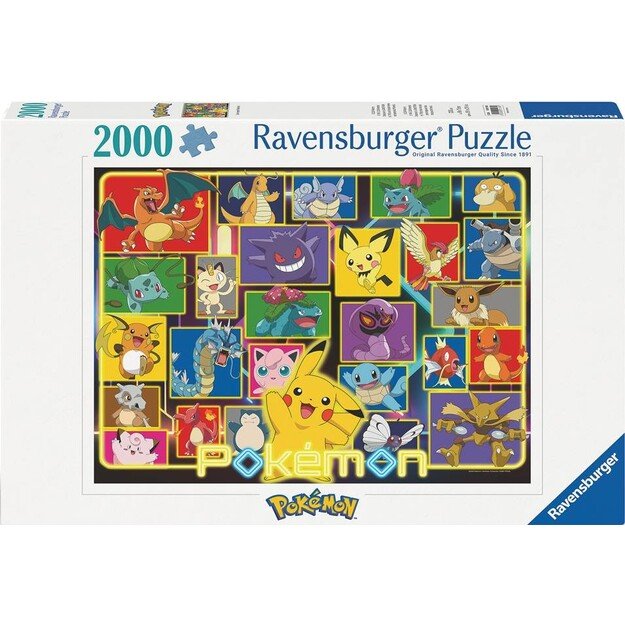 Ravensburger -  Puzzle Pokémon 2000p (12001130)