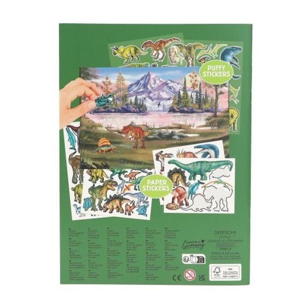 Dino World - With Puffy Stickers ( 0413207 )