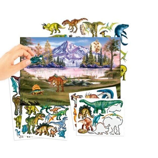 Dino World - With Puffy Stickers ( 0413207 )