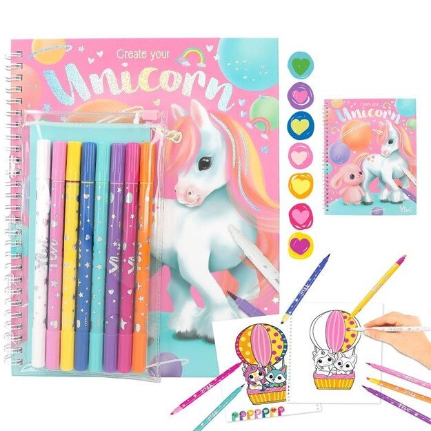 Ylvi - Colouring Book with Pen Set ( 0412930 )