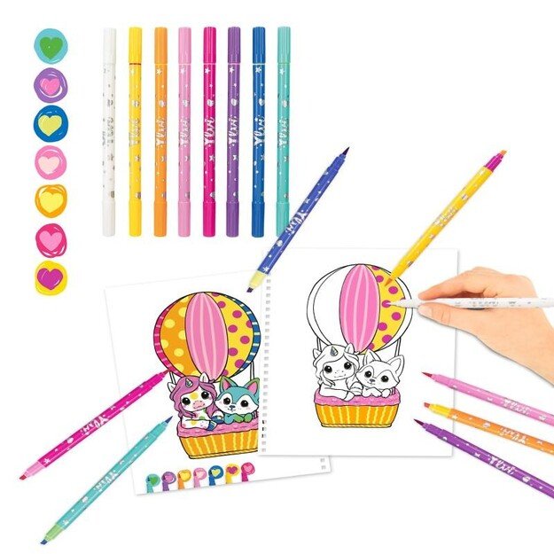 Ylvi - Colouring Book with Pen Set ( 0412930 )