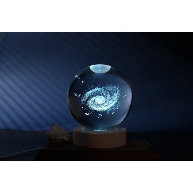 iTotal - Crystal Ball Lamp - Galaxy - Large