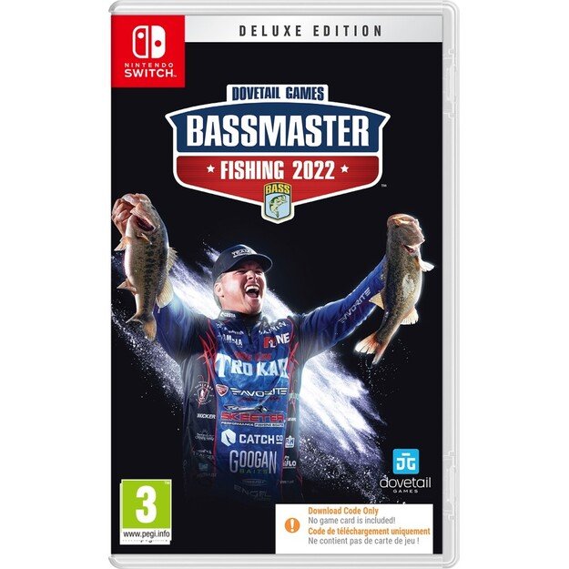 Bassmaster Fishing Deluxe 2022 (Code in Box)
      
        - Nintendo Switch