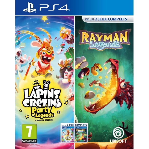 Rabbids Party Of Legends + Rayman Legends (FR/Multi in Game)
      
        - PlayStation 4