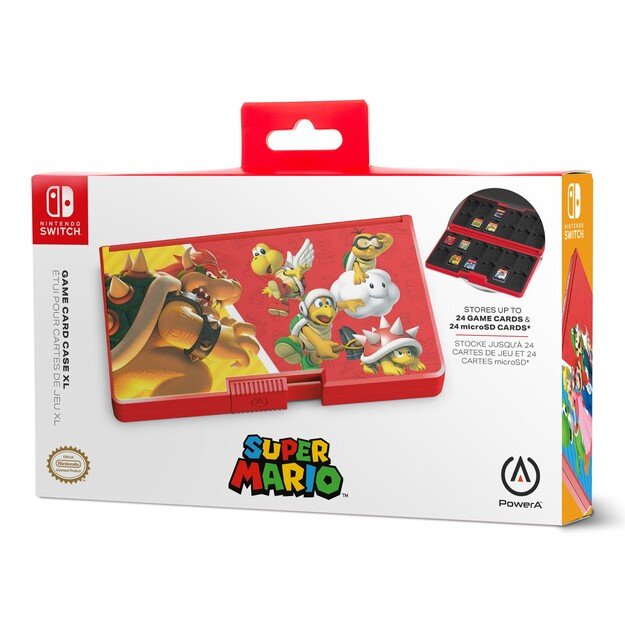 PowerA Game Xl Card Case – Heroes Vs Villains (Nintendo Switch)