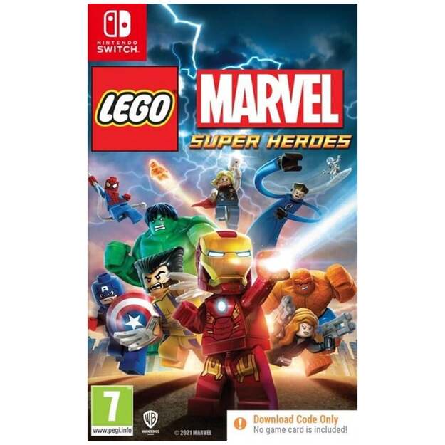 LEGO Marvel Super Heroes (Code in a Box)
      
        - Nintendo Switch