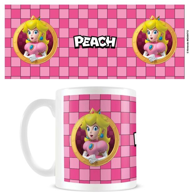 Pyramid International - Mug Super Mario Peach 3D Port - White