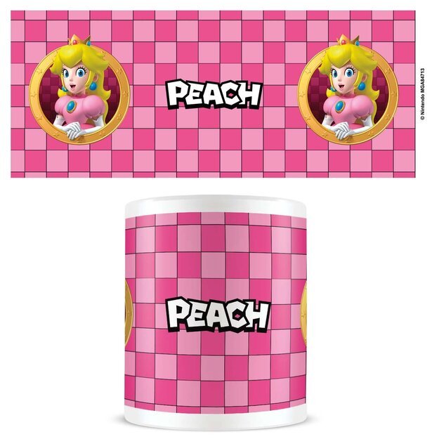 Pyramid International - Mug Super Mario Peach 3D Port - White