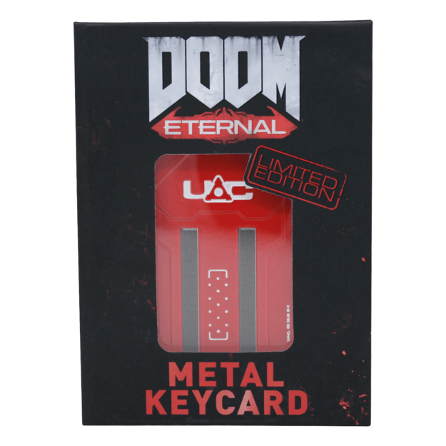 DOOM Limited Edition Replica Key Card