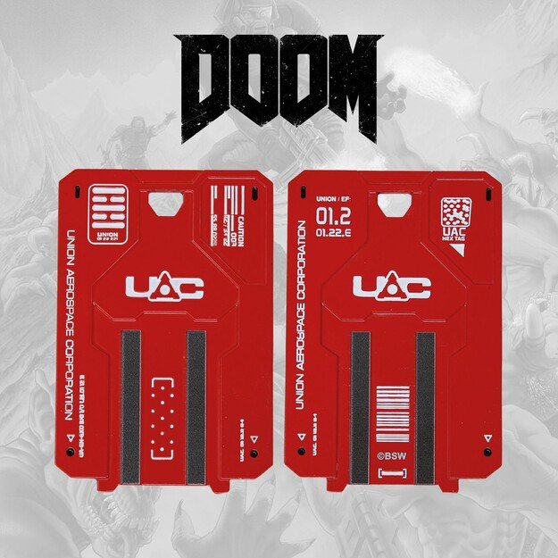 DOOM Limited Edition Replica Key Card