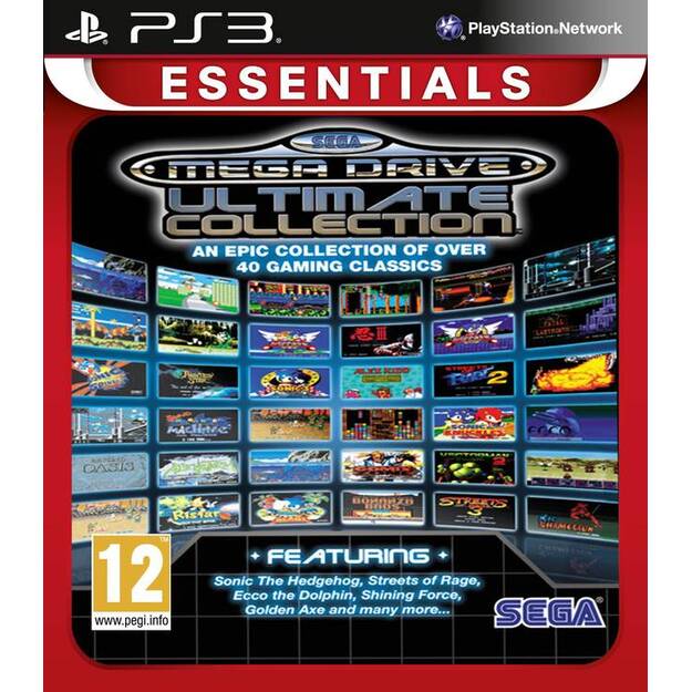 SEGA Mega Drive Ultimate Collection (Sonic Genesis) (Essentials)
      
        - PlayStation 3