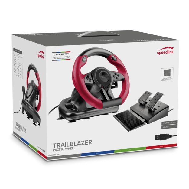 Speedlink - TRAILBLAZER Racing Wheel And Pedals