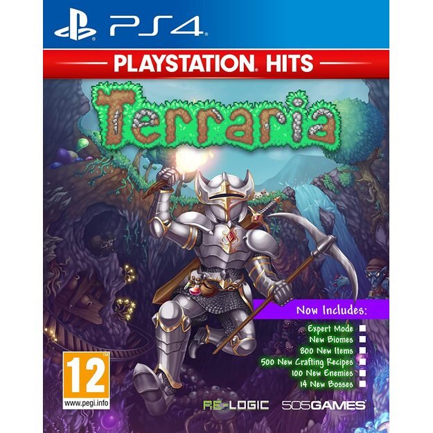 Terraria (Playstation hits)

  - PlayStation 4