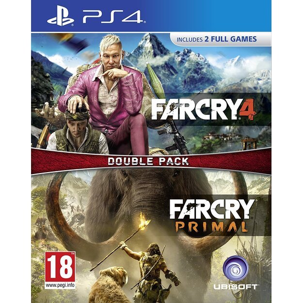 Far Cry Primal / Far Cry 4 - Double Pack
      
        - PlayStation 4