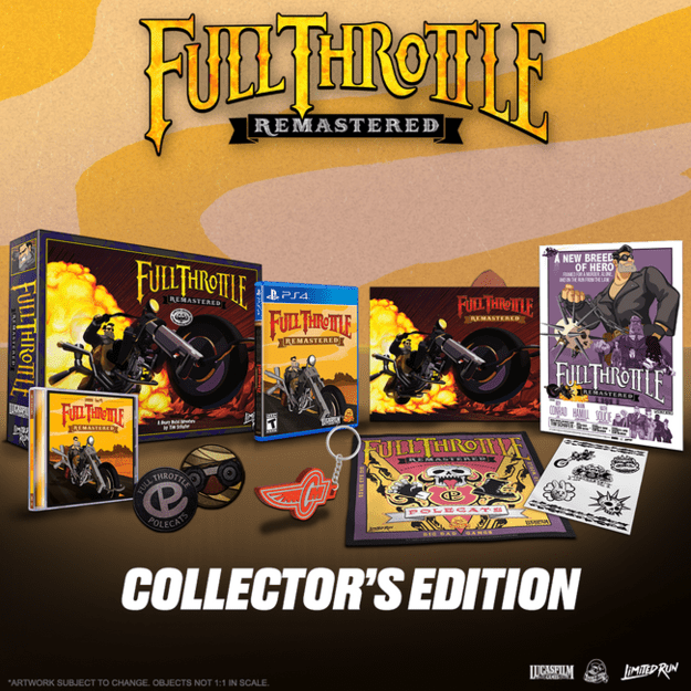 Full Throttle Remastered Collector's Edition (Limited Run) (Import)

  - PlayStation 4