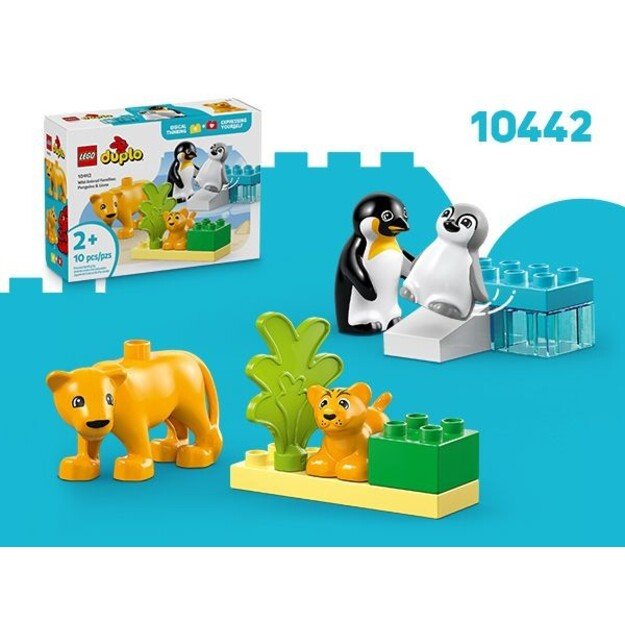 LEGO - DUPLO Town - 3-in-1 Wild Animal Families (10446)