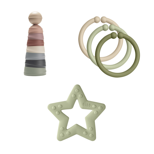 BIBS - Toy Bundle - Tower, Loops & Bitie Star