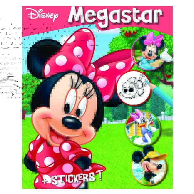 Disney - Megastar Colouringbook - Minnie Mouse