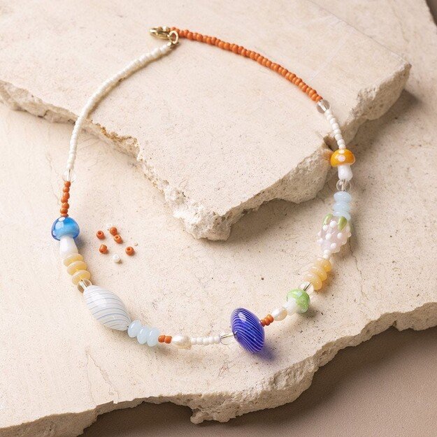 Mini Craft Kit - Jewellery - Chunky Necklace - Colorful (977695) 2
