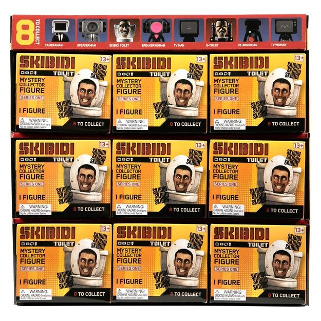 Skibidi Toilet - Mystery Figure Collector Series Assorted (1310) 8