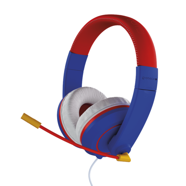 Gioteck XH-100S Wired Stereo Headset (Blue/Red)