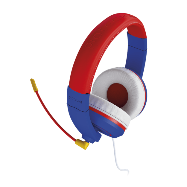 Gioteck XH-100S Wired Stereo Headset (Blue/Red)