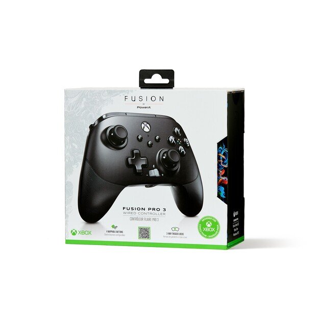 PowerA FUSION Pro 3 Wired Controller - Xbox Series X/S - Black