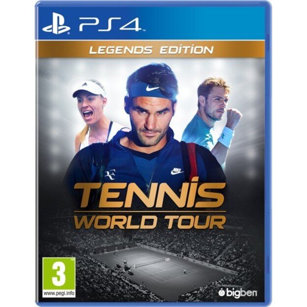 Tennis World Tour: Legends Edition (ENG/IT)
      
        - PlayStation 4