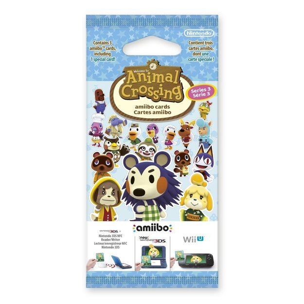 Animal Crossing: Happy Home Designer amiibo Card Pack (Series 3)