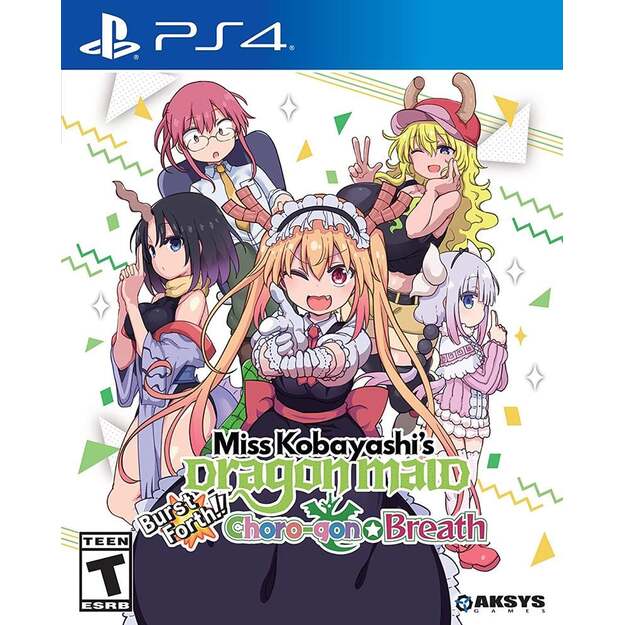 Miss Kobayashi’s Dragon Maid: Sakuretsu!! Chorogon Breath (Import)
      
        - PlayStation 4