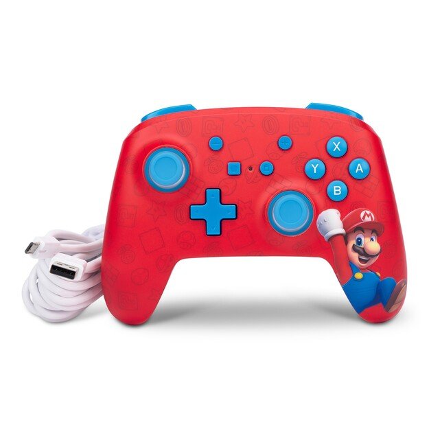 PowerA NSW ENH Wired Controller - WOO HOO MARIO /Nintendo Switch