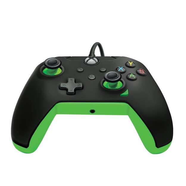 PDP Gaming Wired Controller - Neon Black